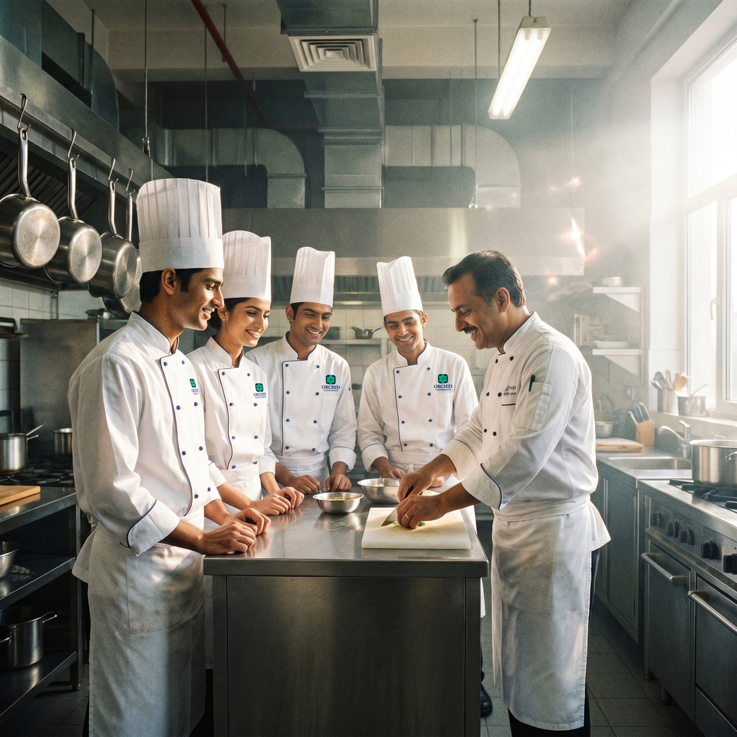 Culinary arts students