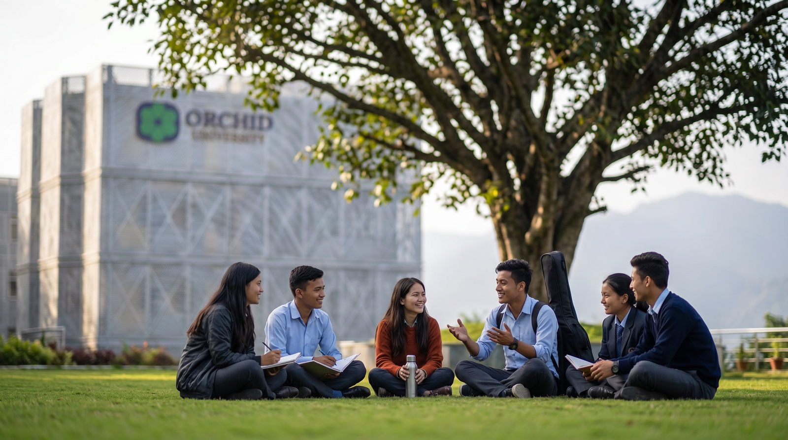Orchid University campus